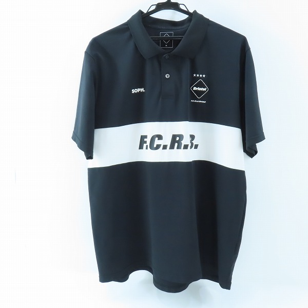 実際に弊社で買取させて頂いたF.C.Real Bristol/エフシーレアルブリストル ポロシャツ/ポリエステル/FCRB-230022/XL
