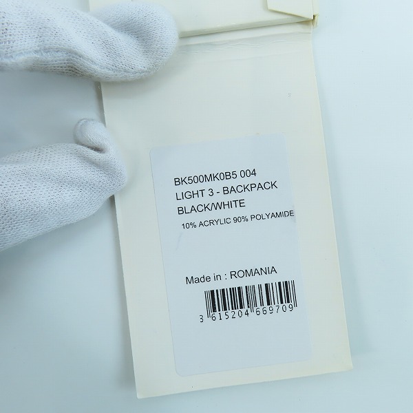 実際に弊社で買取させて頂いたGIVENCHY/ジバンシー LIGHT 3 BACKPACK/バックパック BK500MK0B5の画像 7枚目