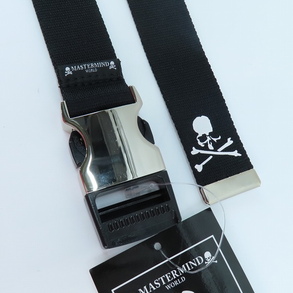 実際に弊社で買取させて頂いた【未使用】mastermind WORLD/マスターマインドワールド ガチャベルト MW18P02-BE001-2/0の画像 2枚目