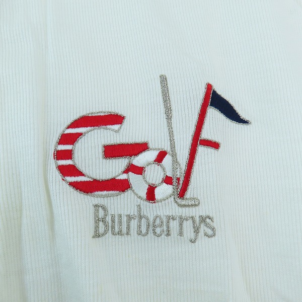 実際に弊社で買取させて頂いたBurberry's/バーバリーズ REGD GOLF/ゴルフ ポロシャツ/Mの画像 5枚目