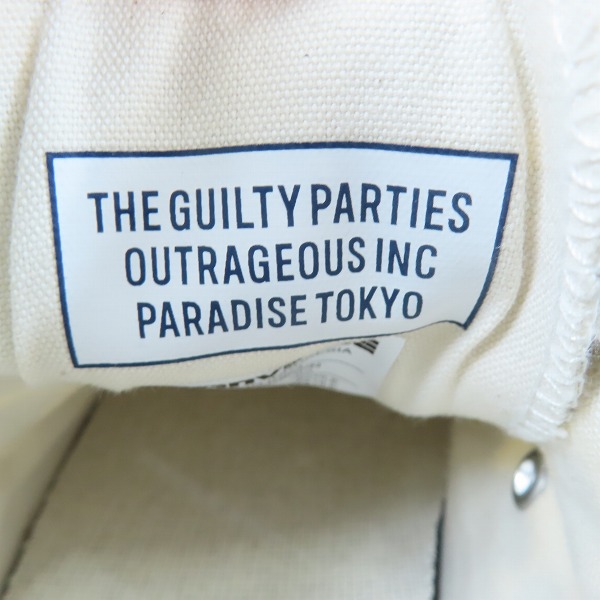 実際に弊社で買取させて頂いたCONVERSE×WACKO MARIA/コンバース×ワコマリア ALL STAR US OX /オールスター 1SD803/25の画像 6枚目