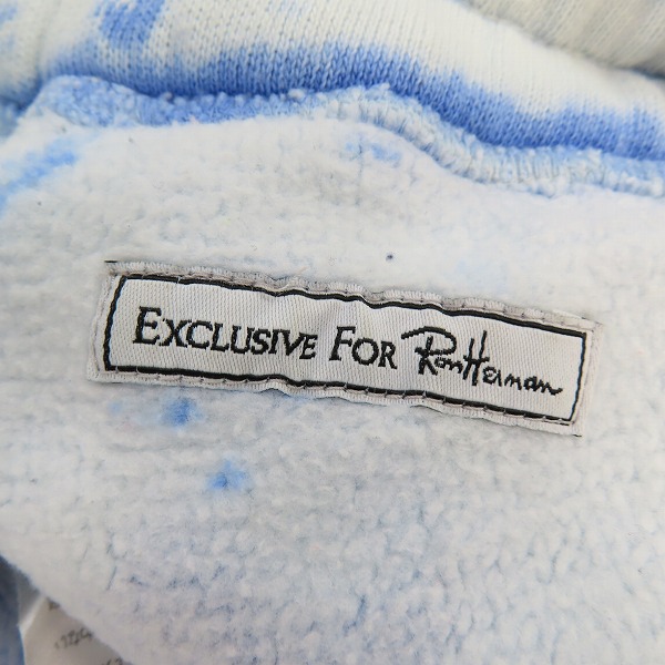 実際に弊社で買取させて頂いたRHC Ron Herman×Champion/ロンハーマン×チャンピオン タイダイ スウェットパンツ ブルー C8-H214/Lの画像 5枚目