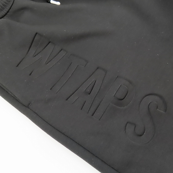実際に弊社で買取させて頂いたWTAPS/ダブルタップス 24SS WUS 01/SHORTS/POLY.SIGN/ダンボールニット スウェット ショーツ/241ATDT-CSM08/03の画像 6枚目