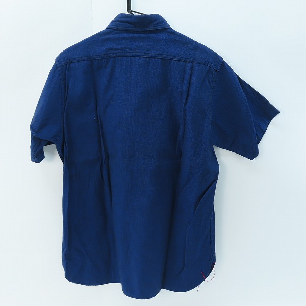実際に弊社で買取させて頂いた【未使用】 SUGAR CANE Light/シュガーケーンライト JEAN CORD WORK SHIRT/ジーンコードワークシャツ ネイビー SC36928/Mの画像 1枚目