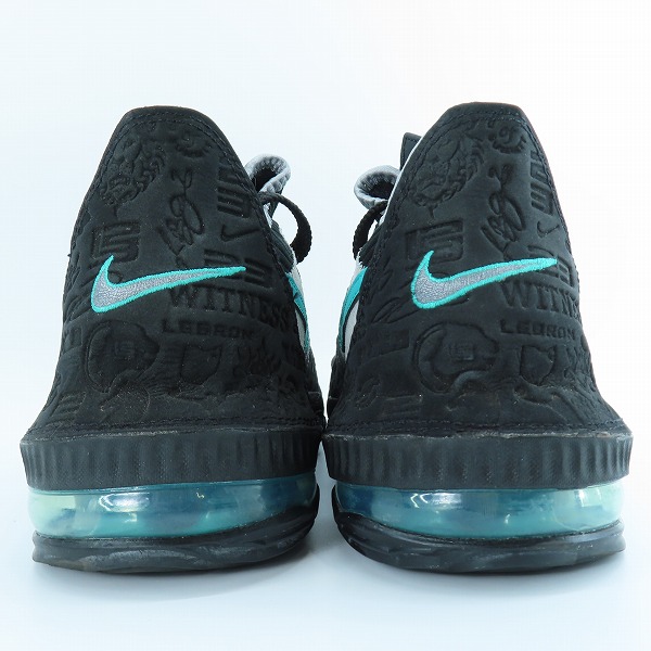 実際に弊社で買取させて頂いたATMOS×NIKE/アトモス×ナイキ LEBRON XVI LOW AC Clear Jade レブロン16 クリアジェイド CD9471-003/26の画像 1枚目