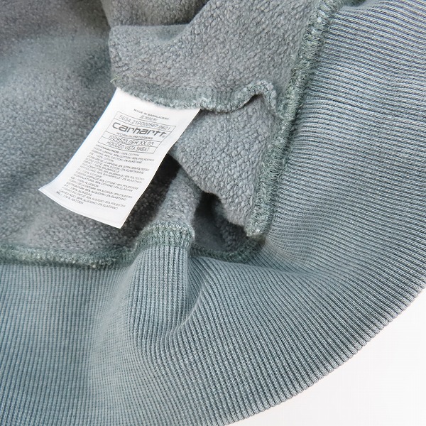 実際に弊社で買取させて頂いたCarhartt/カーハート HOODED VISTA SWEATSHIRT プルオーバーパーカー I029523/Lの画像 7枚目