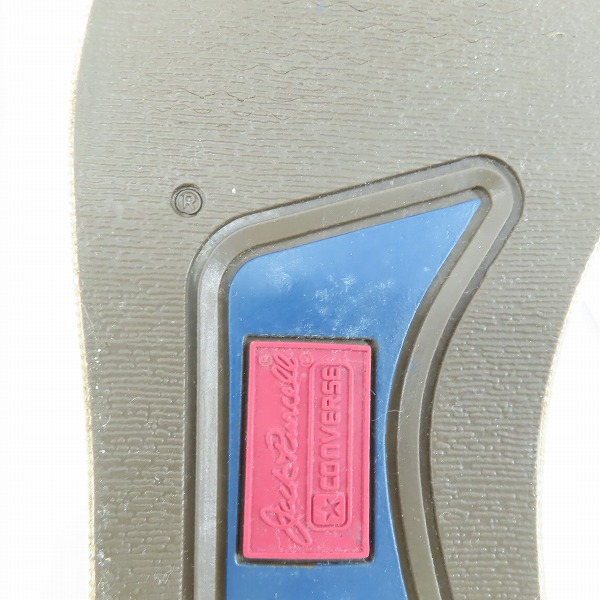 実際に弊社で買取させて頂いた【未使用】CONVERSE/コンバース JACK PURCELL/ジャックパーセル Xフェイクファー 1B065/27の画像 6枚目