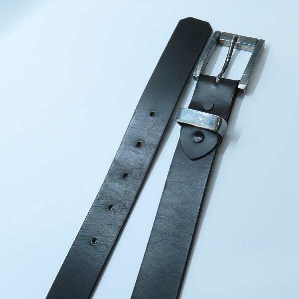 実際に弊社で買取させて頂いたBACKLASH/バックラッシュ イタリアンダブルショルダーシワ加工プルアップ レザーベルトの画像 1枚目