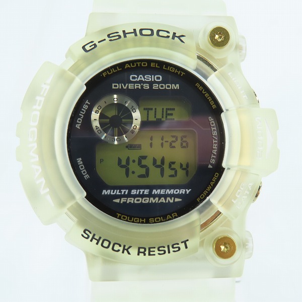 実際に弊社で買取させて頂いたG-SHOCK/Gショック 25周年記念 FROGMAN/フロッグマン グロリアスゴールド GW-225E-7JF