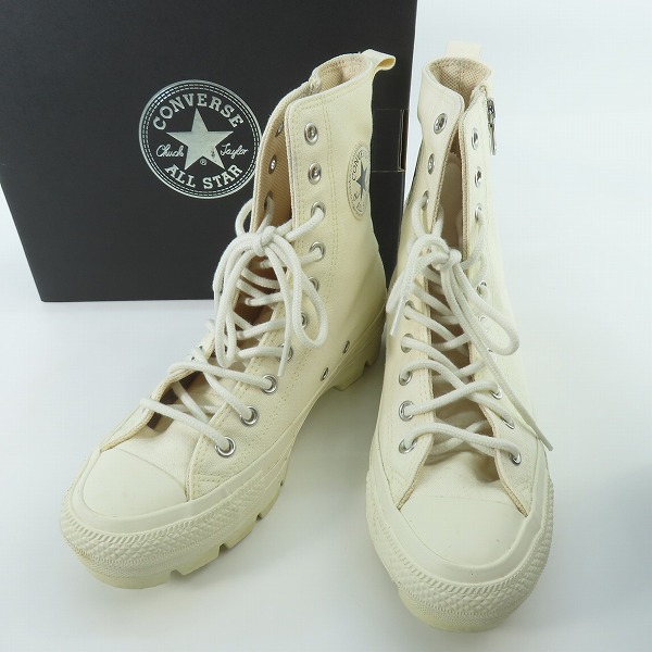 実際に弊社で買取させて頂いたCONVERSE/コンバース サイドジップ キャンバス 10ホール スニーカー 1SD165/26