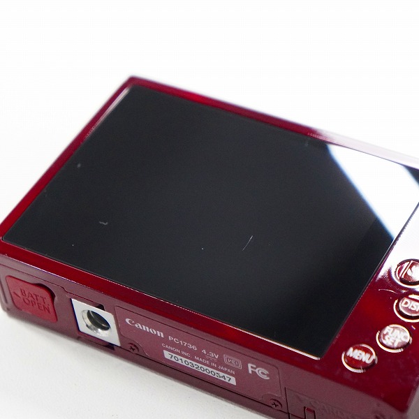 実際に弊社で買取させて頂いたCanon/キャノン IXY３ PC1736 コンパクトデジタルカメラ 動作未確認の画像 5枚目