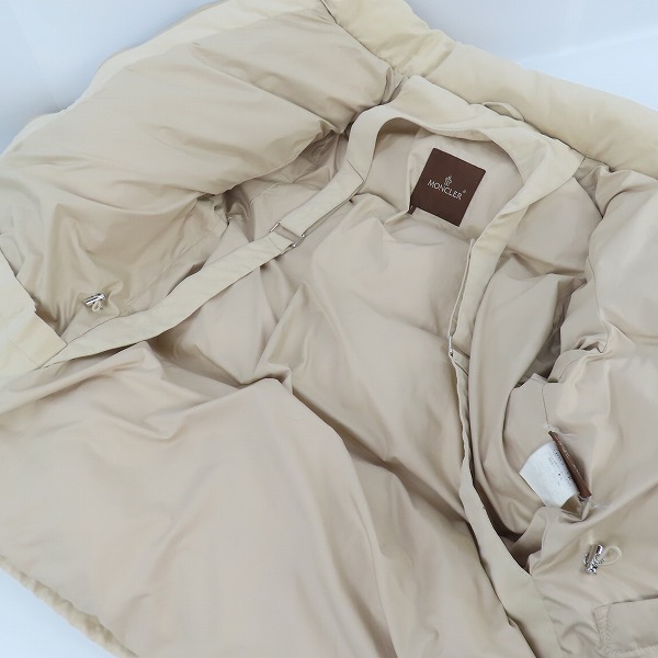 実際に弊社で買取させて頂いたMONCLER/モンクレール 茶タグ ダウンジャケット 44352-00-69770/1の画像 5枚目