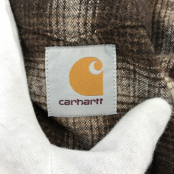 実際に弊社で買取させて頂いた【未使用】Carhartt WIP/カーハート LASHLEY SHIRT JAC/ラシュリーチェックシャツジャケット Mの画像 7枚目
