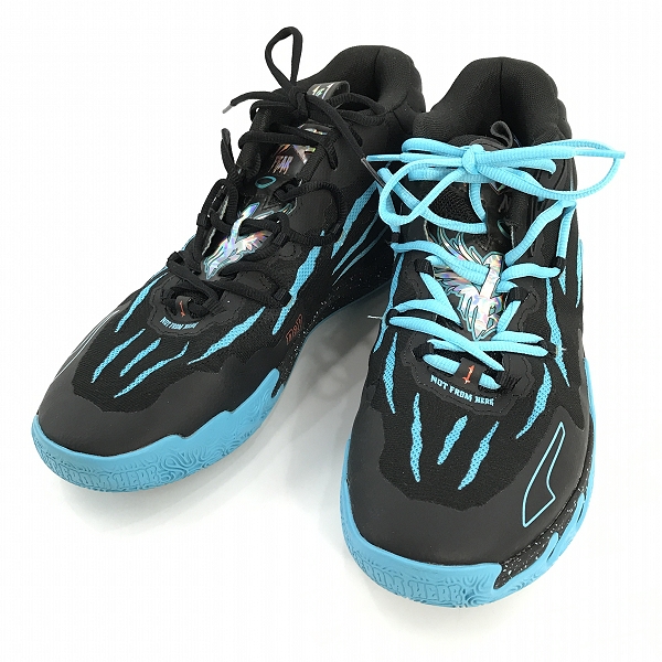 実際に弊社で買取させて頂いたPuma/プーマ MB.03 Blue Hive ラメロ・ボール シグネイチャーモデル 379221-01/27.5