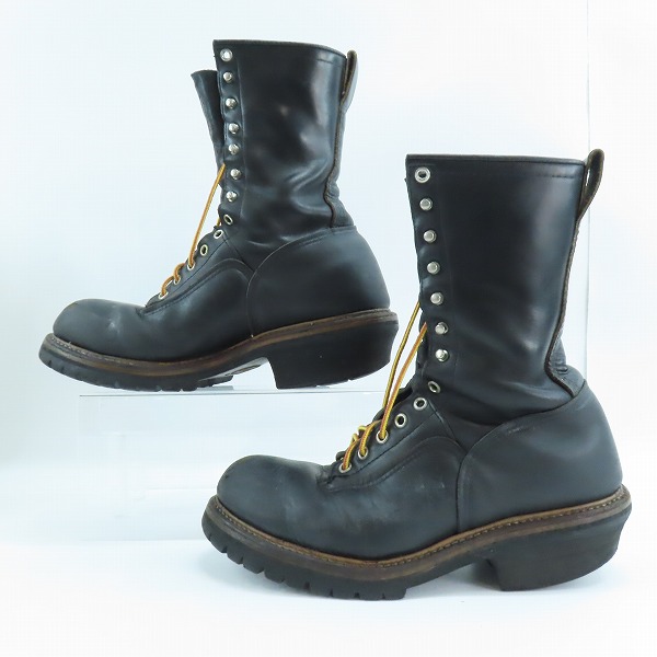 実際に弊社で買取させて頂いたRED WING/レッドウィング ロガーブーツ 2210 PT91 8.5Dの画像 3枚目