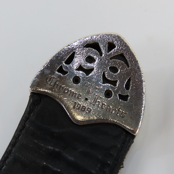 実際に弊社で買取させて頂いたCHROME HEARTS/クロムハーツ BLT CLASSIC 3PC/3ピースクラシック ベルト/36の画像 3枚目
