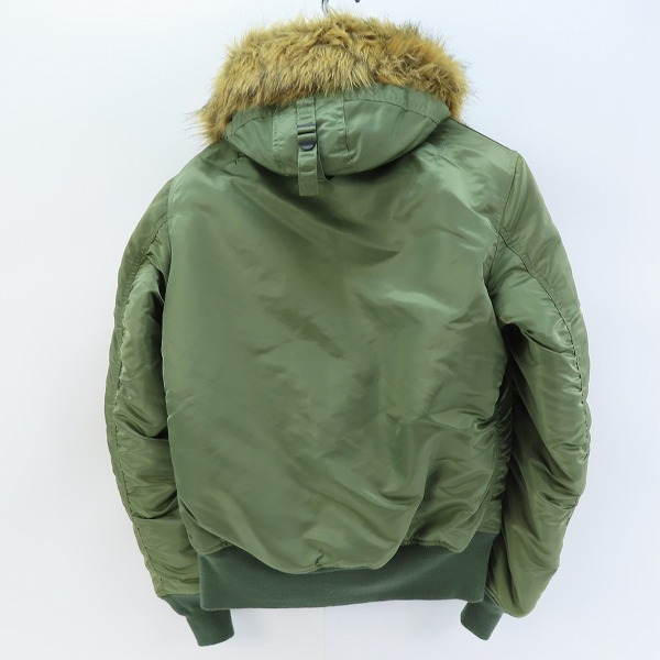 実際に弊社で買取させて頂いたALPHA INDUSTRIES/アルファインダストリーズ フライトジャケット MA-1 20011-021/Mの画像 1枚目