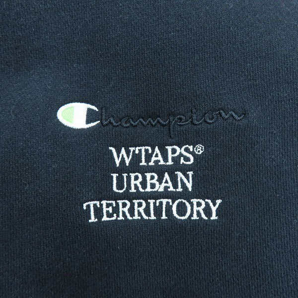 実際に弊社で買取させて頂いたWTAPS ×Champion/ダブルタップス×チャンピオン クルーネック スウェットシャツ C8-X016/XLの画像 7枚目