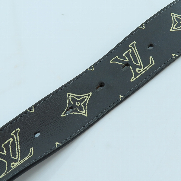 実際に弊社で買取させて頂いたLOUIS VUITTON/ルイヴィトン サンチュール・LVシェイプ リバーシブル ベルト MP265 100/40の画像 4枚目