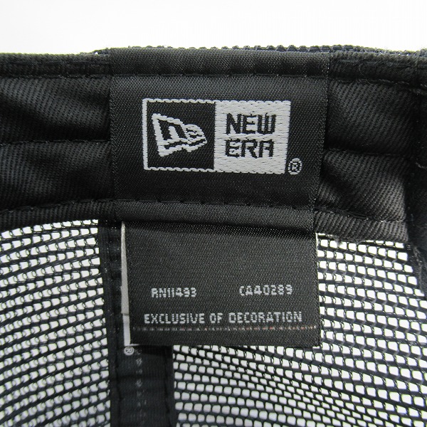 実際に弊社で買取させて頂いたFRAGMENT DESIGN×NEW ERA/フラグメントデザイン×ニューエラ FRGMT ロゴ刺繍 キャップの画像 5枚目