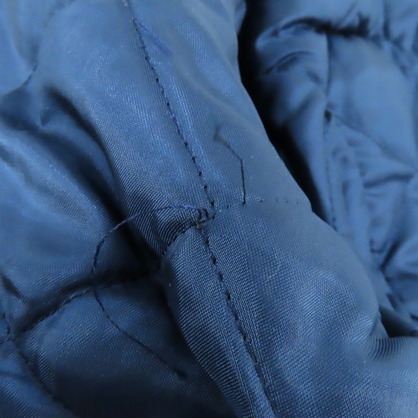 実際に弊社で買取させて頂いたTM ATHLETICS/ティーエムアスレチックス ヴィンテージ/ビンテージ 袖レザースタジャン 40の画像 3枚目