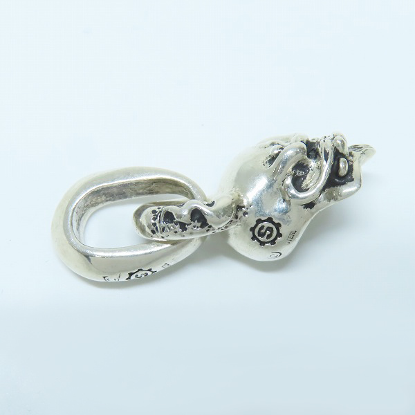 実際に弊社で買取させて頂いた【ギャラ付】STARLINGEAR/スターリンギア Micro Devil/マイクロ ニューデビル スカル ペンダントの画像 3枚目