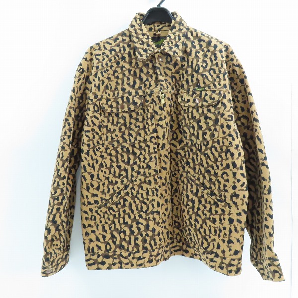 実際に弊社で買取させて頂いたWrangler × WACKO MARIA/ラングラー ×ワコマリア  デニムジャケット レオパード /WS9260/XL