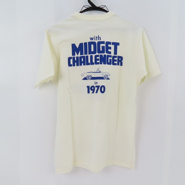 実際に弊社で買取させて頂いたFREEWHEELERS/フリーホイーラーズ POWER WEAR/パワーウェア MIDGET CHALLENGER 半袖Tシャツ/Mの画像 1枚目