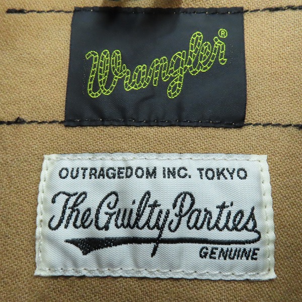 実際に弊社で買取させて頂いたWrangler × WACKO MARIA/ラングラー ×ワコマリア  デニムジャケット レオパード /WS9260/XLの画像 2枚目