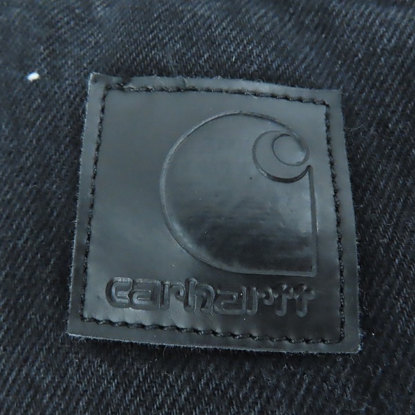 実際に弊社で買取させて頂いたCarhartt/カーハート WIP RIDER JACKET ジップアップデニムジャケット/Mの画像 5枚目