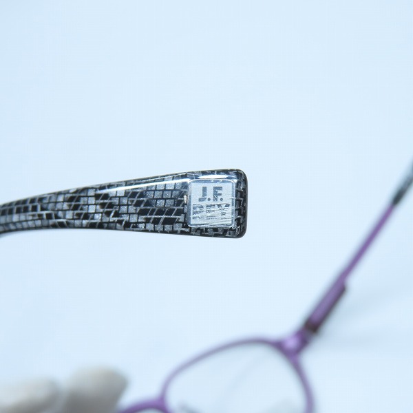 実際に弊社で買取させて頂いたJ.F.REY/ジェイエフレイ メガネ/アイウェア JF2739 9085の画像 7枚目