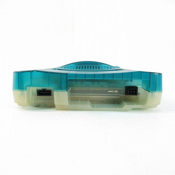 実際に弊社で買取させて頂いた任天堂 Nintendo64/ニンテンドー64 本体 NUS-001 クリアブルー【簡易動作確認済】 の画像 2枚目