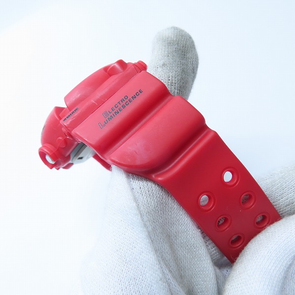 実際に弊社で買取させて頂いたG-SHOCK/Gショック FROGMAN 2000年特別仕様モデル 赤蛙 DW-8200F-4JR【動作未確認】の画像 4枚目