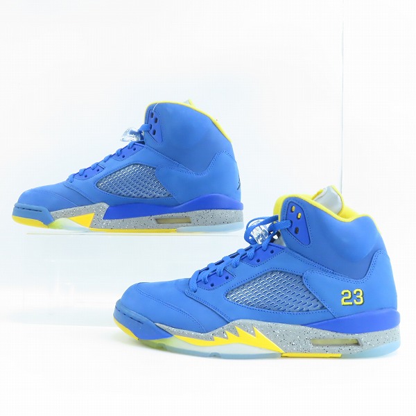 実際に弊社で買取させて頂いたNIKE/ナイキ AIR JORDAN 5 LANEY JSP/エアジョーダン5 レイニー CD2720-400/30の画像 3枚目