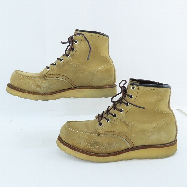 実際に弊社で買取させて頂いたRED WING/レッドウィング 犬タグ スウェード アイリッシュセッター/7の画像 3枚目