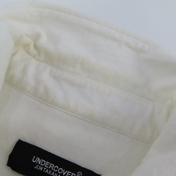 実際に弊社で買取させて頂いたUNDERCOVER/アンダーカバー JUN TAKAHASHI 長袖シャツ/3の画像 7枚目