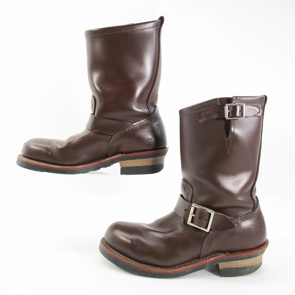 実際に弊社で買取させて頂いたRED WING/レッドウィング ENGINEER BOOTS/エンジニアブーツ チョコレートクロームレザー 2269 /7.5Dの画像 3枚目