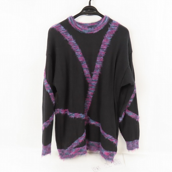 実際に弊社で買取させて頂いた【未使用】NO ID./ノーアイディー リバーシブル パネルチェンジング セーター/ニット 853010-586K/ONEの画像 2枚目