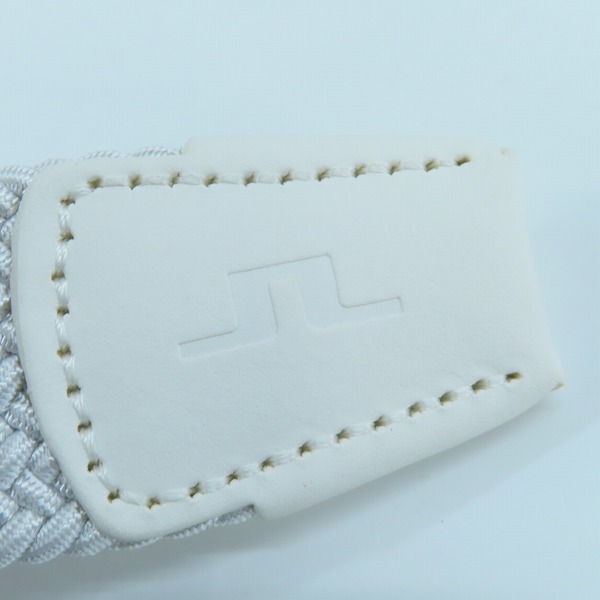 実際に弊社で買取させて頂いたJ.LINDEBERG/ジェイリンドバーグ ベルト ホワイトの画像 5枚目