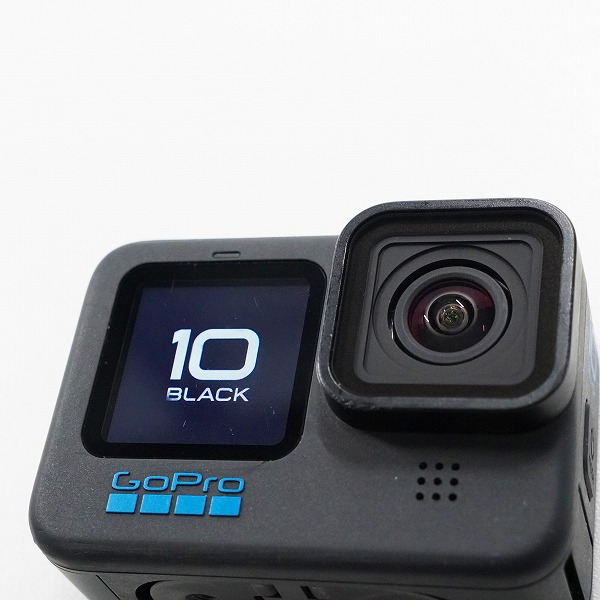 実際に弊社で買取させて頂いたGoPro/ゴープロ HERO 10 Black アクションカメラ デジタルビデオカメラ 簡易動作確認済みの画像 1枚目