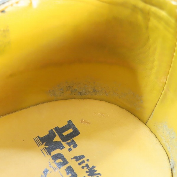 実際に弊社で買取させて頂いたDr.Martens×BEAMS/ドクターマーチン×ビームス PATENT LAMPER 3ホール 1461B 21713001/UK10の画像 6枚目