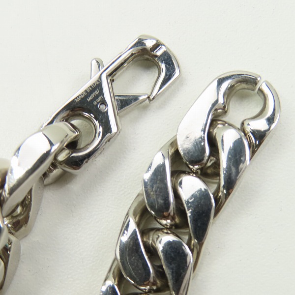 実際に弊社で買取させて頂いたLOUIS VUITTON/ルイヴィトン コリエ・LVチェーンリンクス チェーンネックレス M69987の画像 3枚目