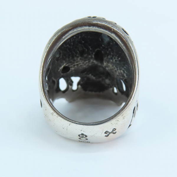 実際に弊社で買取させて頂いたGucho/ガッチョ Pyromaniac パイロマニアック クロスボーン リング/20号-21号の画像 3枚目