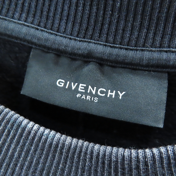 実際に弊社で買取させて頂いたGIVENCHY/ジバンシィ JESUS IS BACK スウェットトレーナー/XXSの画像 2枚目