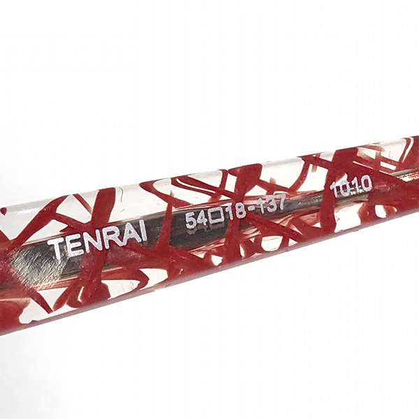 実際に弊社で買取させて頂いたLess than human/レスザンヒューマン TENRAI メガネフレーム アイウェア 　の画像 5枚目