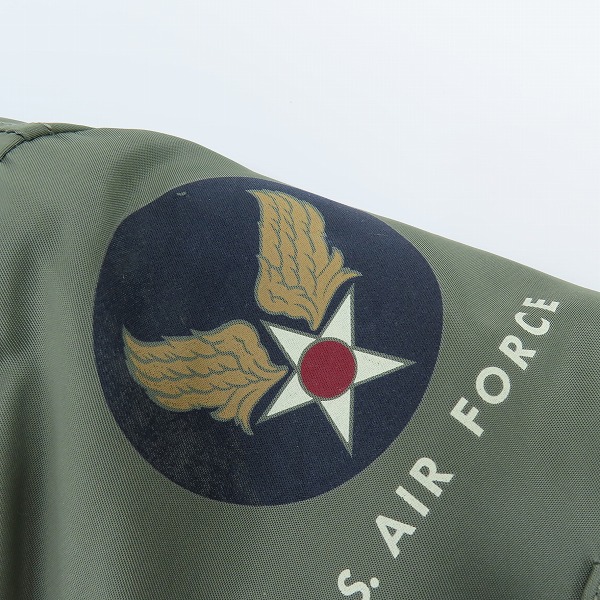 実際に弊社で買取させて頂いたBUZZ RICKSON'S/バズリクソンズ MA-1 フライトジャケット/ボンバージャケット BR10981 BR14192/Sの画像 8枚目