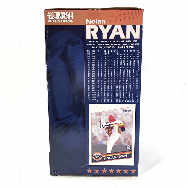 実際に弊社で買取させて頂いた【未開封】McFARLANE TOYS/マクファーレントイズ HOUSTON ASTROS/ヒューストン・アストロズ Nolan RYAN 12インチ フィギュアの画像 3枚目
