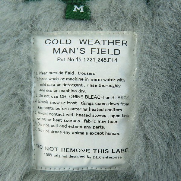 実際に弊社で買取させて頂いたSCHOTT×DELUXE/ショット×デラックス ボアライナー付き モッズコート 06AD5010/Mの画像 5枚目