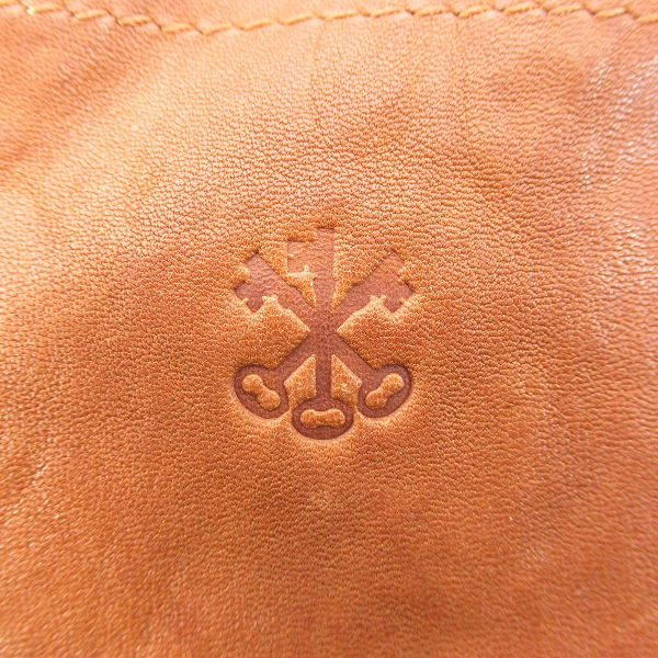 実際に弊社で買取させて頂いたARTS&SCIENCE/アーツアンドサイエンス レザー ミニ トート バッグの画像 3枚目