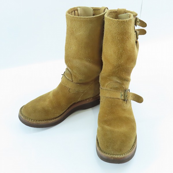 実際に弊社で買取させて頂いたWESCO/ウエスコ Custom Boss/カスタムボス エンジニアブーツ スウェードレザー 8.5E